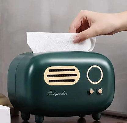 Radio Box Tissue Holder