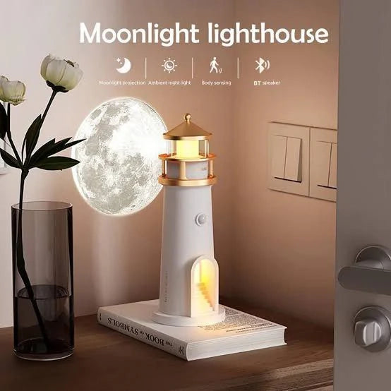 Lighthouse Moon Projector