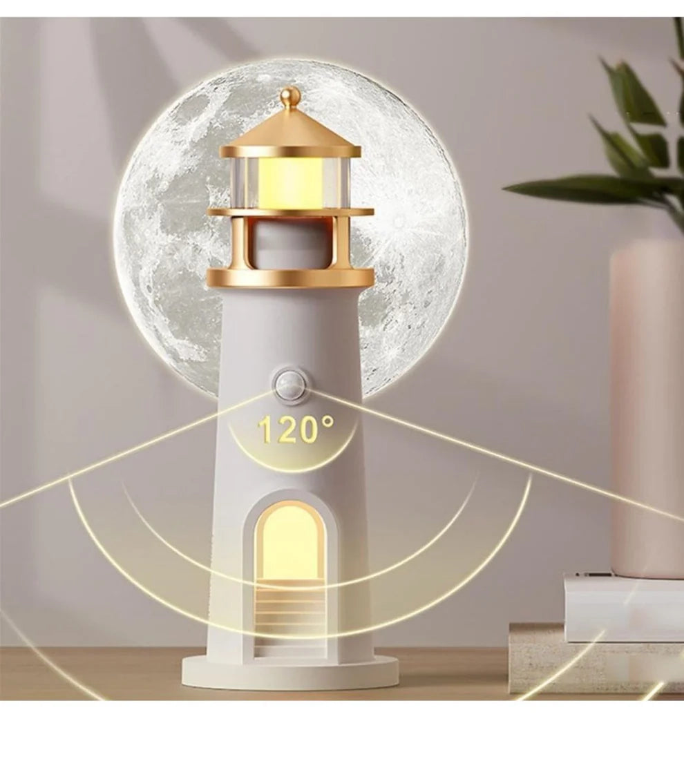 Lighthouse Moon Projector